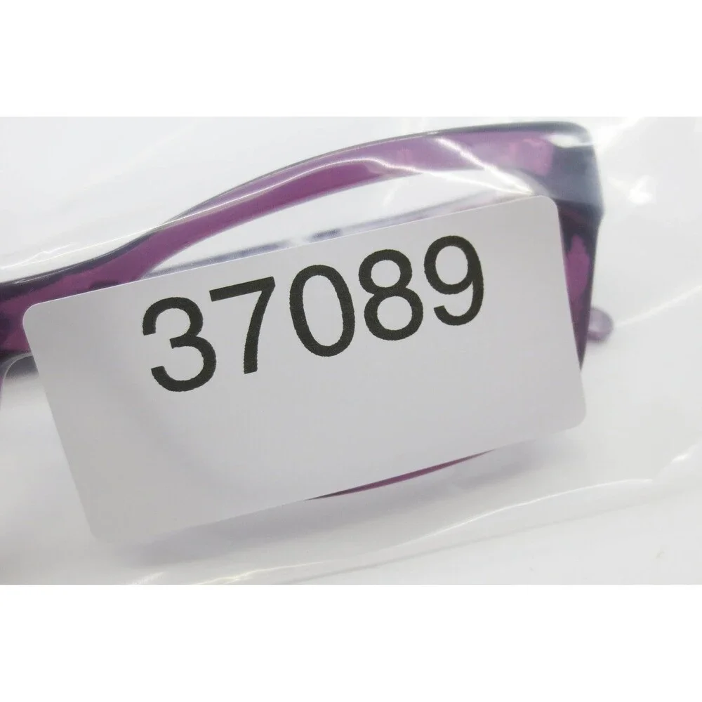 Roberto Cavalli Bacio 016V Purple Leopard Print Cat Eye Eyeglasses Frames